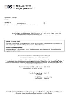 DANSK DSF/ISO/DIS 9455-17