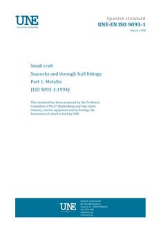 AENOR UNE-EN ISO 9093-1
