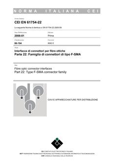CEI EN 61754-22