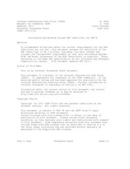 IETF RFC 6286