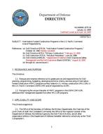 DOD DODD-4270.34