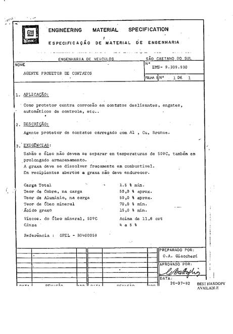 GMSA EMS 9.309.930