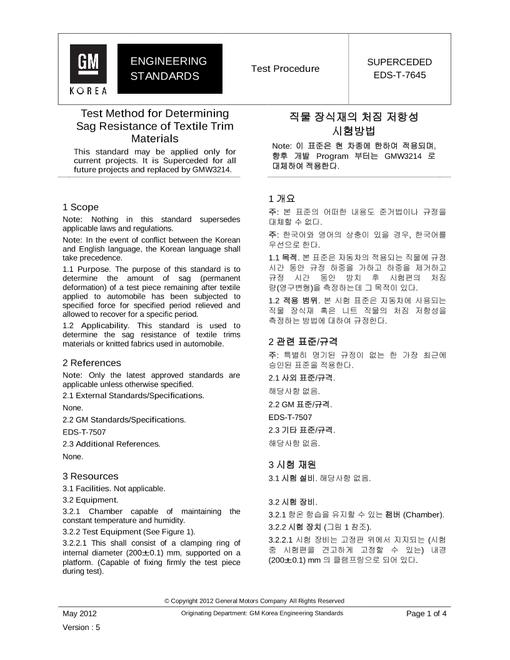 GMKOREA EDS-T-7645