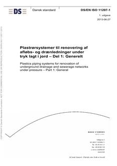 DANSK DS/EN ISO 11297-1