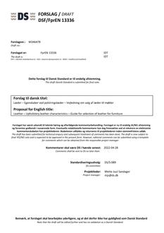 DANSK DSF/FPREN 13336