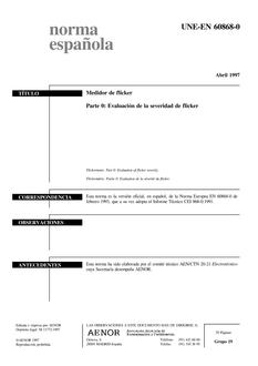AENOR UNE-EN 60868-0