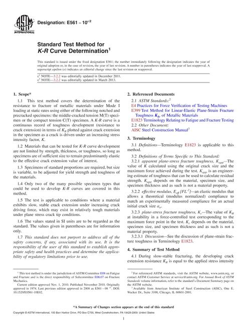 ASTM E561-10e2