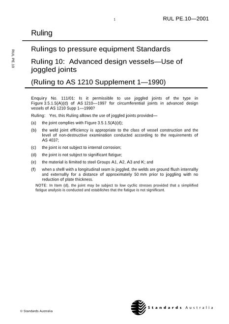 RUL PE.10-2001