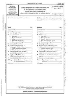 VDI VDI/VDE 3844 BLATT 3