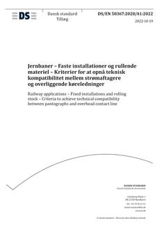 DANSK DS/EN 50367