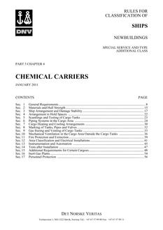 DNV DNV-RU-SHIPS PART 5 CHAPTER 4