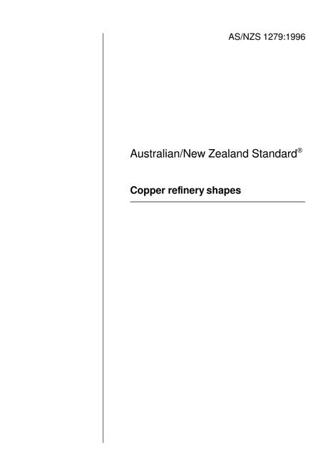 AS/NZS 1279:1996