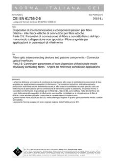 CEI EN 61755-2-5