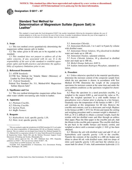 ASTM D6017-97