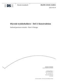 DANSK DS/EN 13445-3