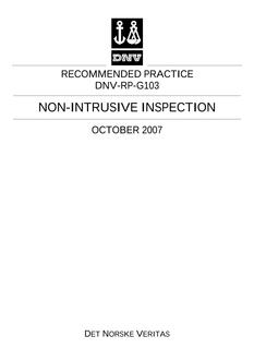 DNV DNV-RP-G103