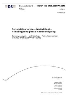 DANSK DS/EN ISO 5495