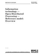 BS ISO/IEC 10746-1:1998