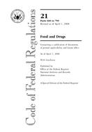 CFR 21CFR 600-799