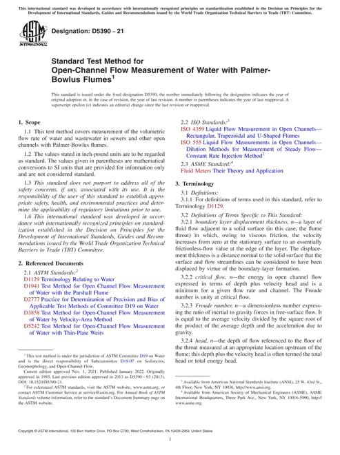 ASTM D5390-21