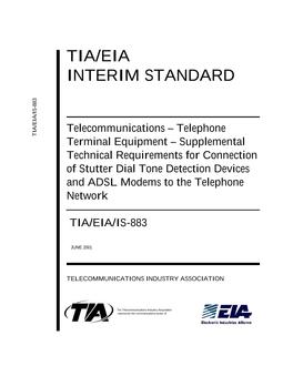 TIA TIA/EIA/IS-883