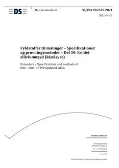 DANSK DS/ISO 3262-19