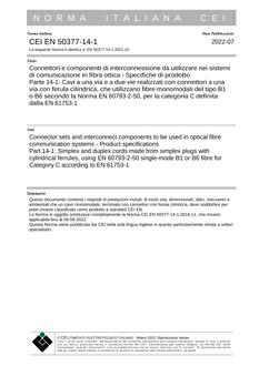 CEI EN 50377-14-1
