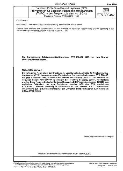 DIN ETS 300457