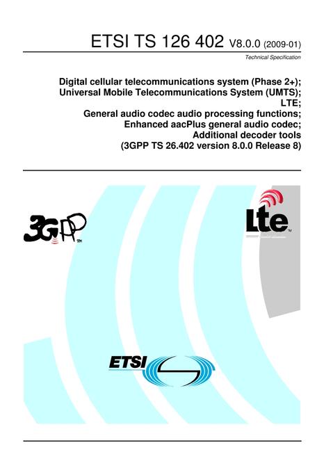 ETSI TS 126 402