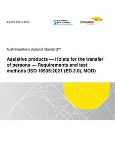 AS/NZS 10535:2024