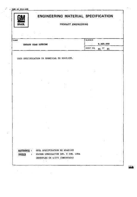 GMSA EMS 9.309.990