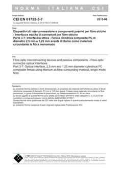 CEI EN 61755-3-7