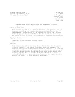 IETF RFC 4535