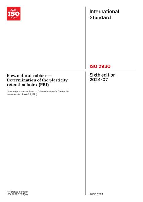 ISO 2930:2024