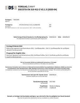 DANSK DSF/ETSI EN 319 412-2 V2.1.3 (2020-04)