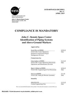 NASA SSTD-8070-0124-IDCODES Rev. C