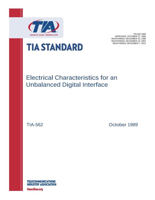 TIA TIA-562