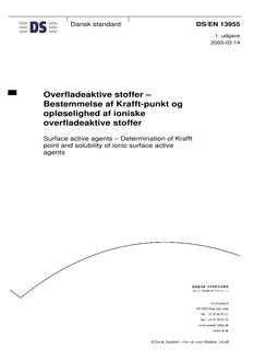 DANSK DS/EN 13955