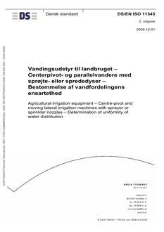 DANSK DS/EN ISO 11545