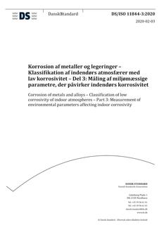 DANSK DS/ISO 11844-3