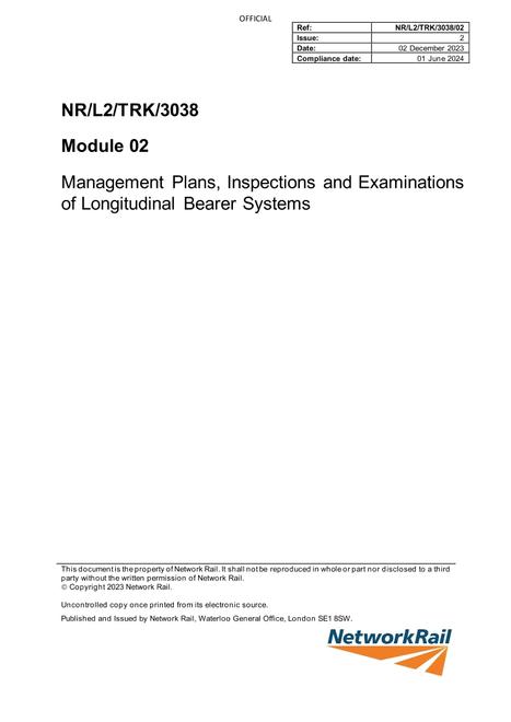 NR NR/L2/TRK/3038/02 ISSUE 2