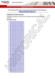 NR NR/L2/SIG/30014 ISSUE 18