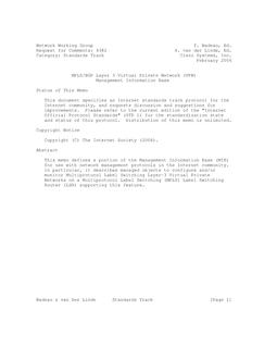 IETF RFC 4382