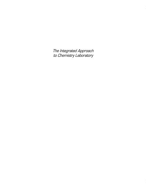 The Integrated Approach to Chemistry Laboratory-Selected Experiments