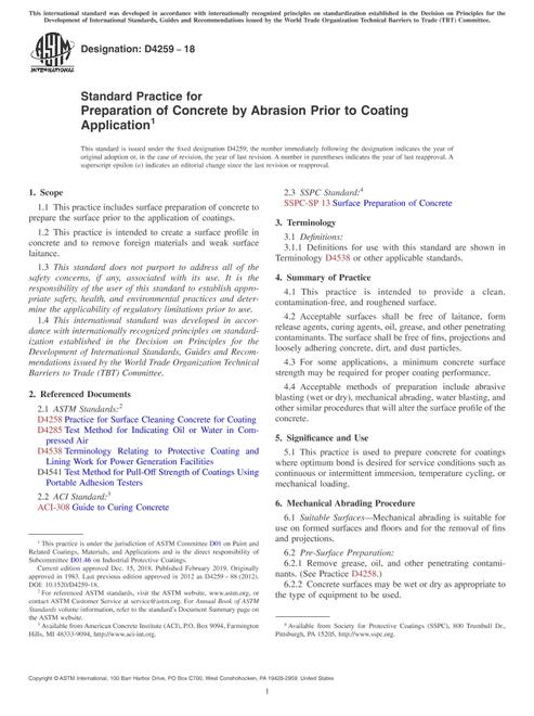ASTM D4259-18
