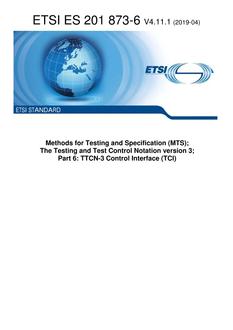 ETSI ES 201 873-6