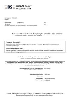 DANSK DSF/PREN 17639