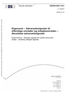 DANSK DS/EN ISO 7731