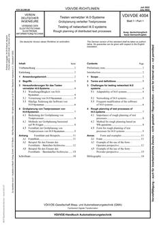 VDI VDI/VDE 4004 BLATT 1