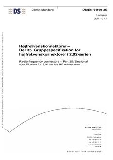 DANSK DS/EN 61169-35